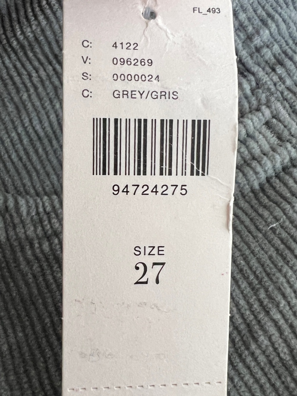 Pilcro Anthropologie NWT High-Rise Flare Corduroy Pants – Size 27 - Picture 8 of 11
